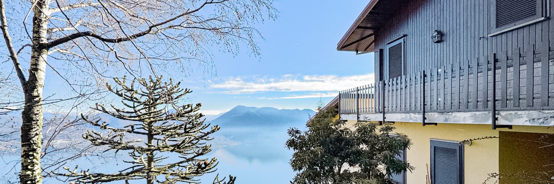 Appartamento panoramico a Premeno, vista Lago Maggiore