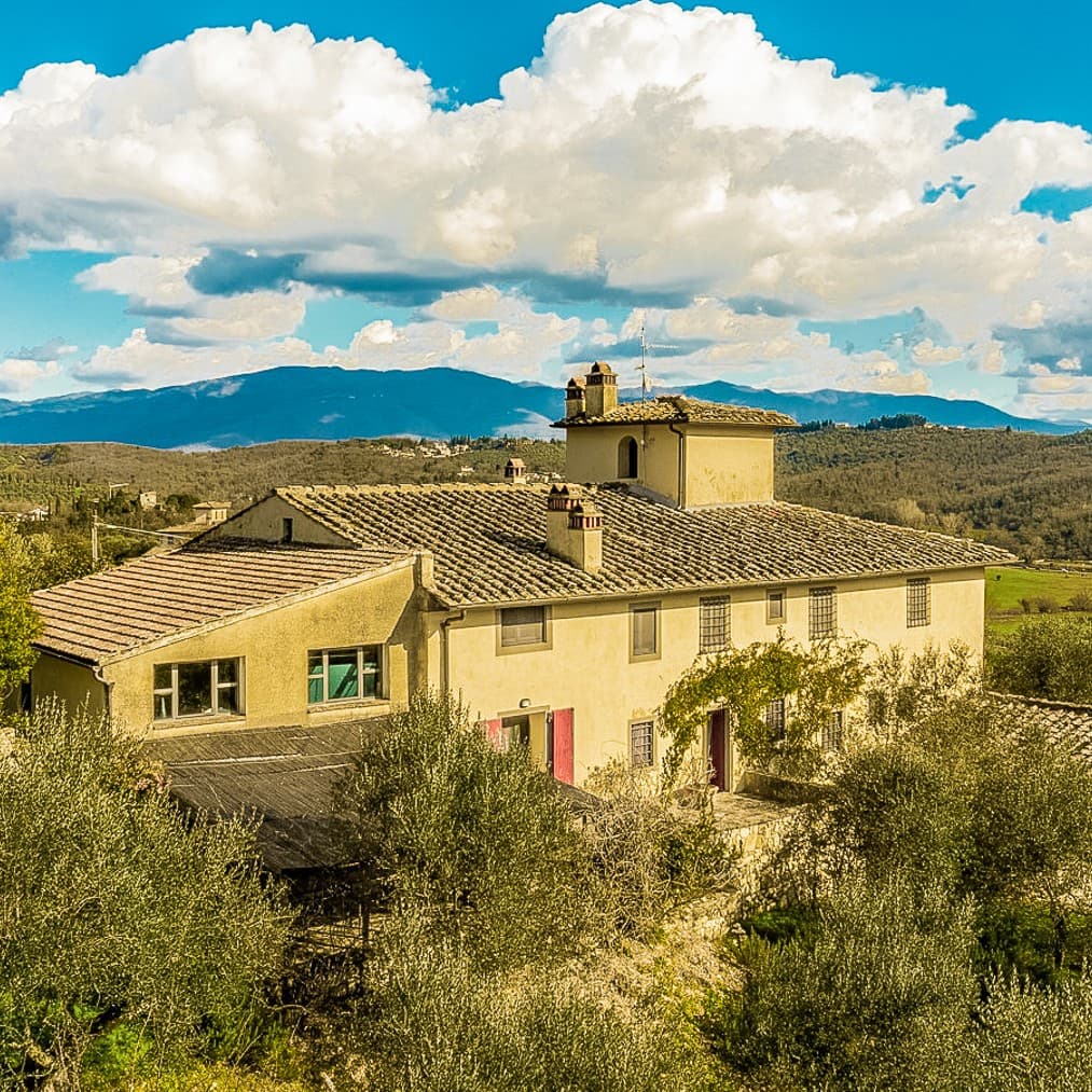 Villa di lusso nella campagna toscana, Rignano sull'Arno