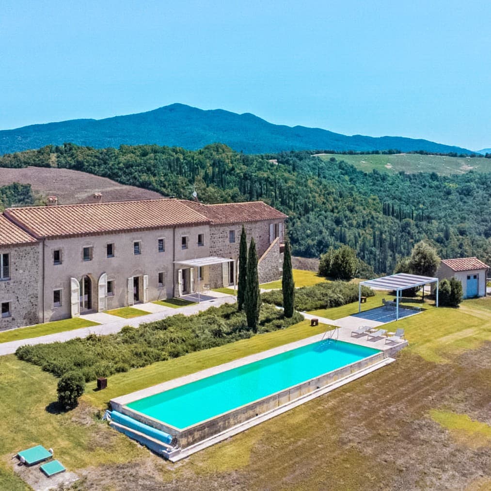 Casale di charme nelle colline toscane a Volterra