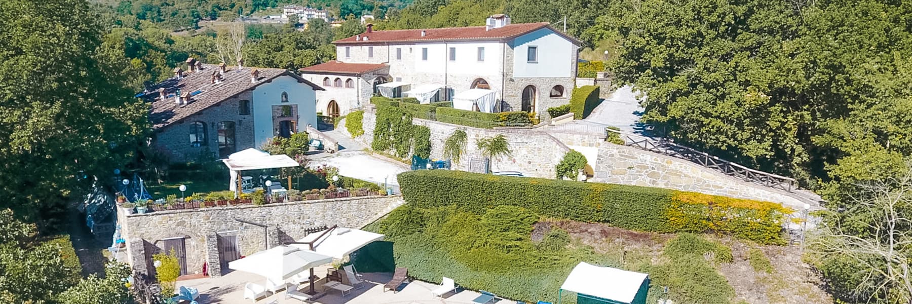 Villa Overlooking Lake Bilancino, Tuscany