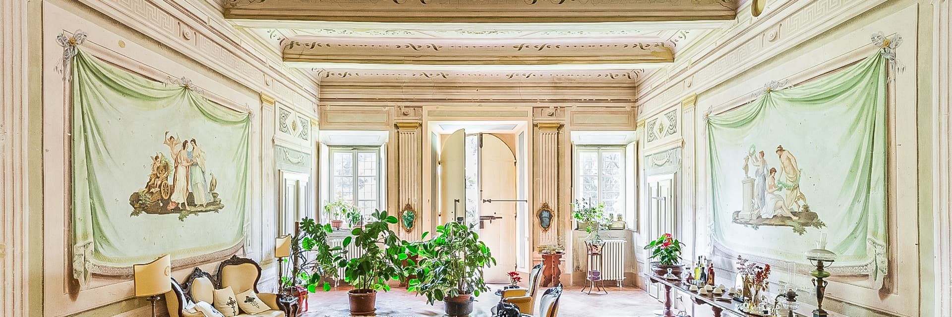 Villa medicea tra le colline di Casciana Terme Lari