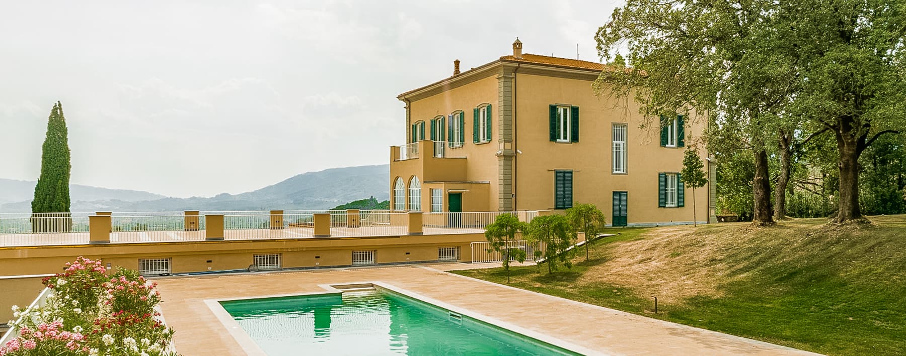 Renovated 1800s Villa with Pool in Pistoia, Tuscany