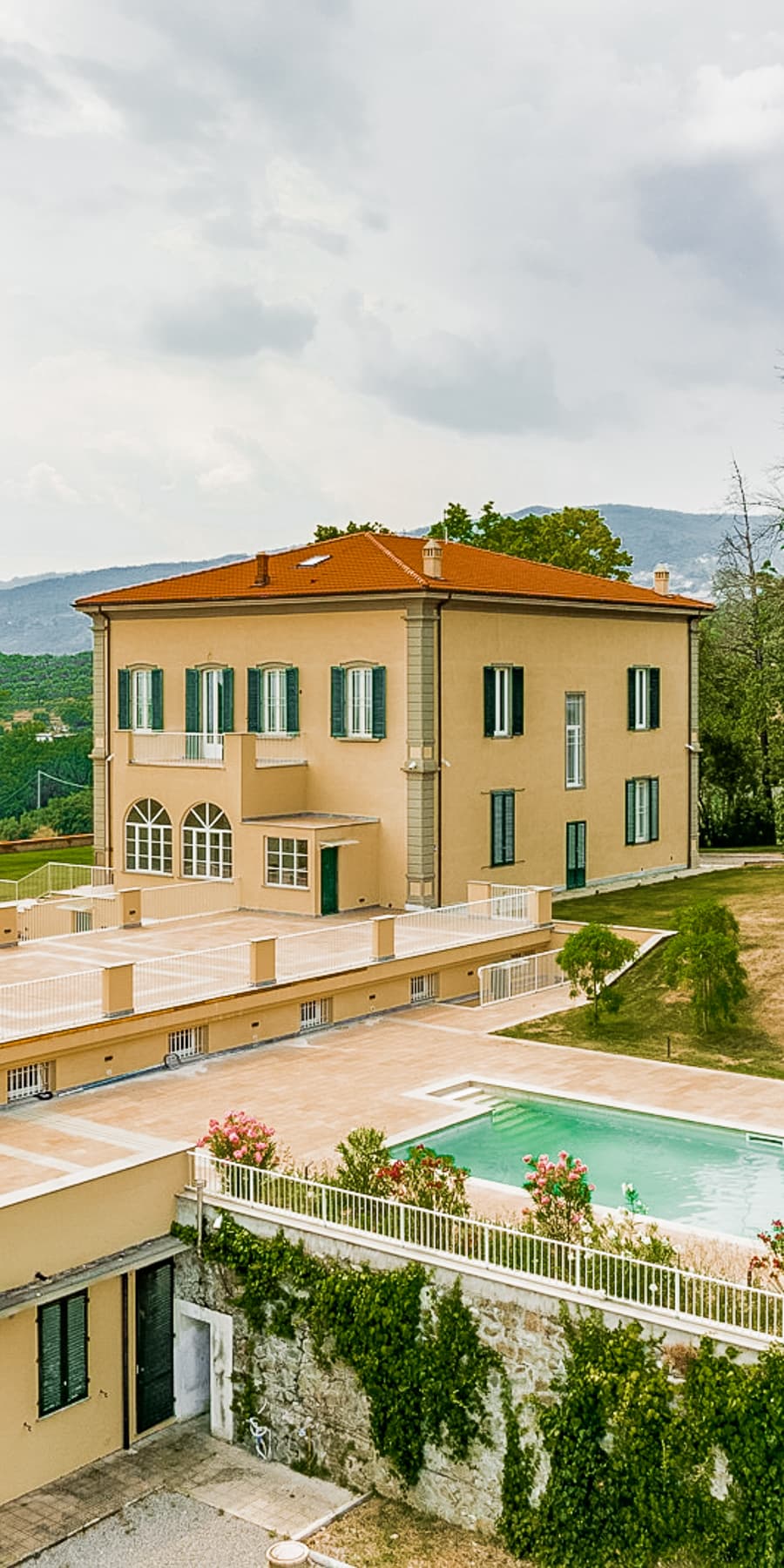 Renovated 1800s Villa with Pool in Pistoia, Tuscany