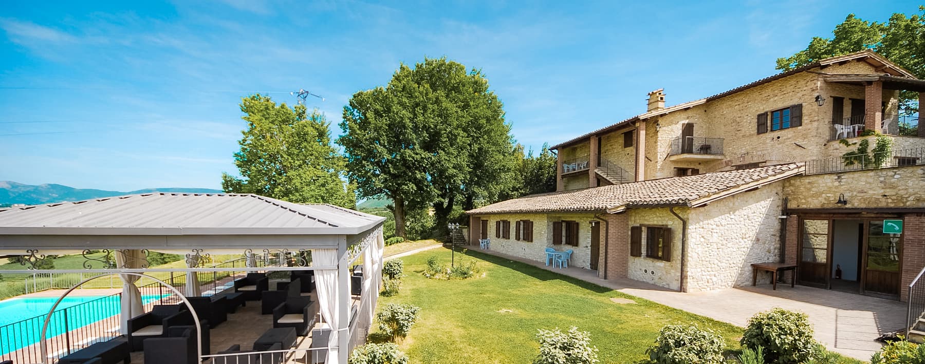 Rustic Country House with Views in Spoleto, Umbria