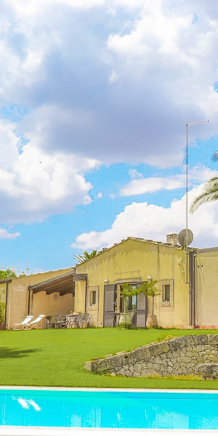 Casale caratteristico a Noto, cuore della Sicilia