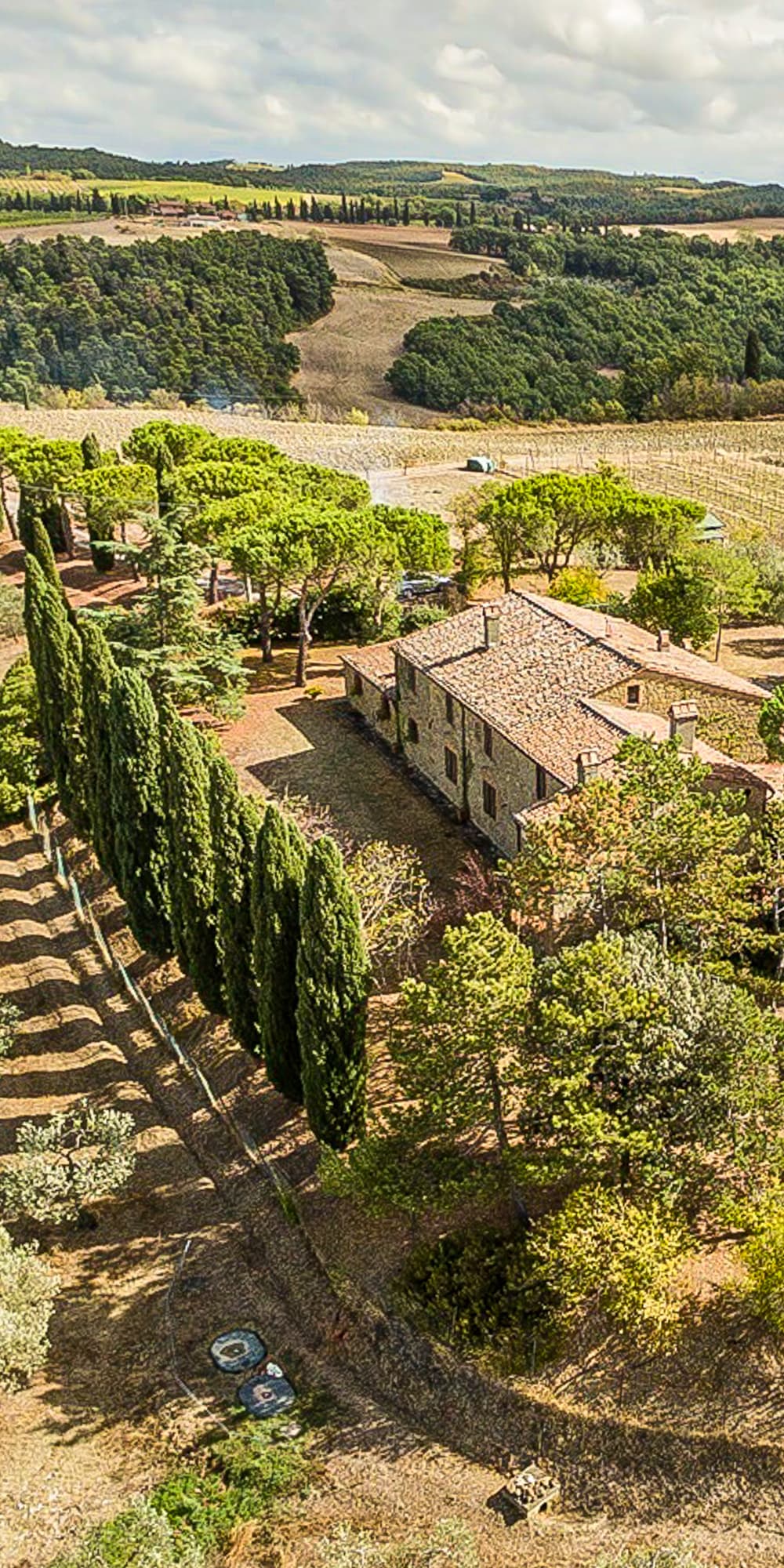 Rustic Country House Overlooking Tuscany's Val d'Orcia
