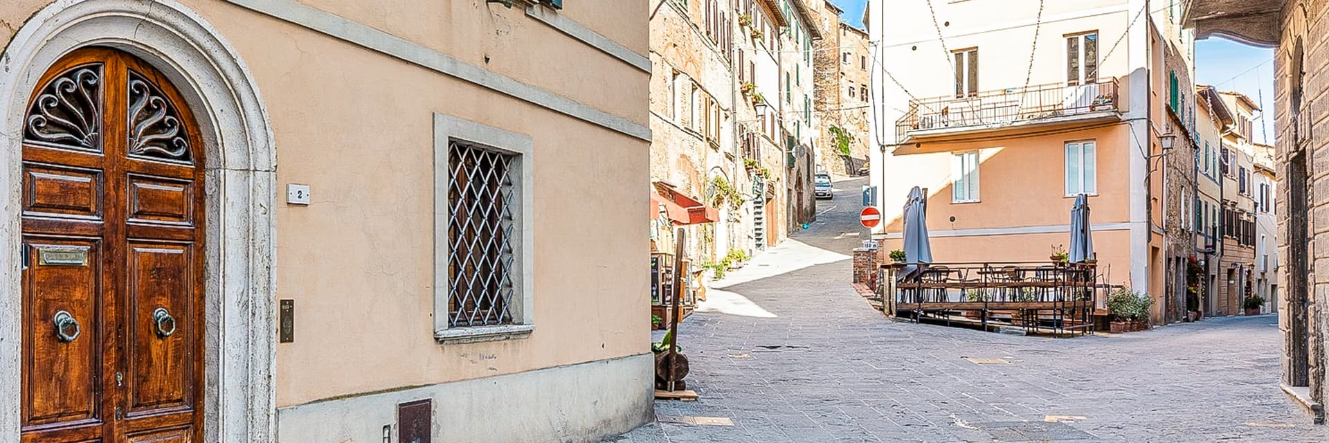 Palazzo nel centro storico di Montepulciano, Toscana