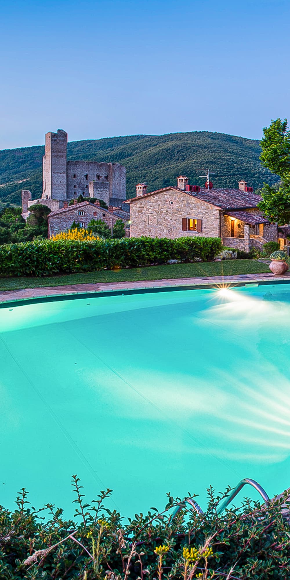Casale con Piscina Panoramica in Toscana, Cortona