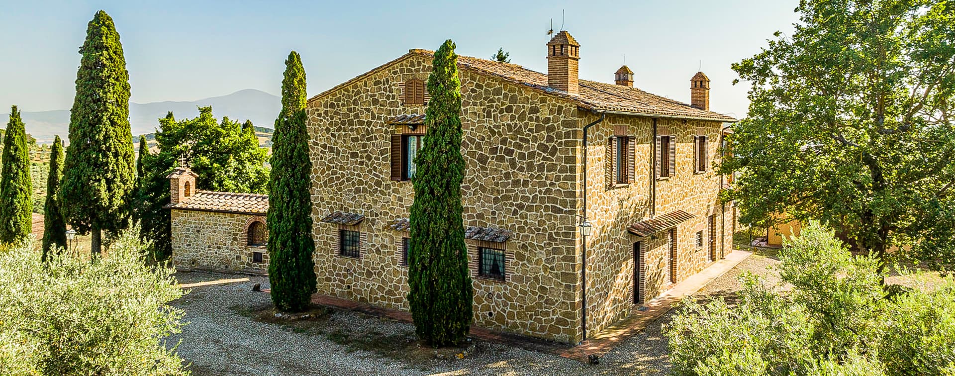 Rustic Country House with Views in Tuscany's Pienza