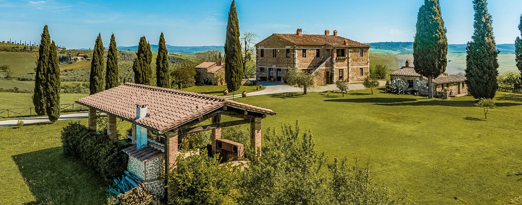 Rustic Country House in Tuscany's Val d'Orcia