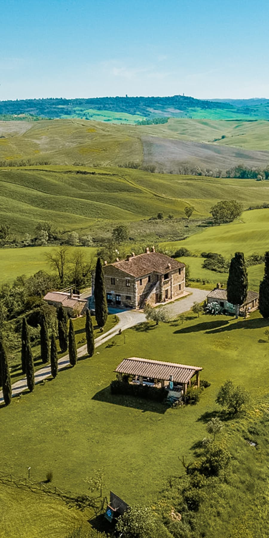 Rustic Country House in Tuscany's Val d'Orcia