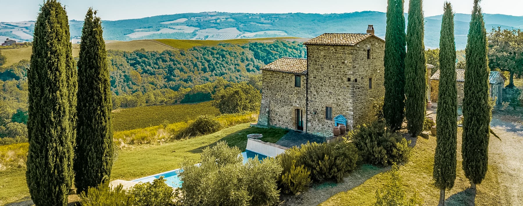 Rustic Country House with Pool in Montalcino, Tuscany