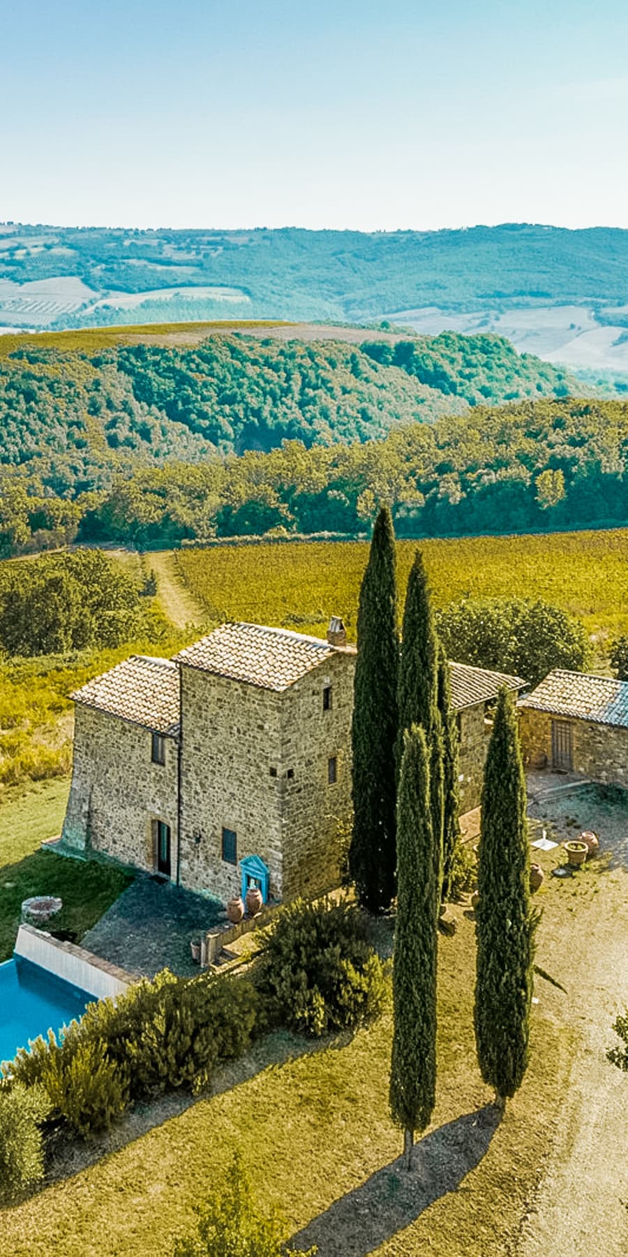 Rustic Country House with Pool in Montalcino, Tuscany