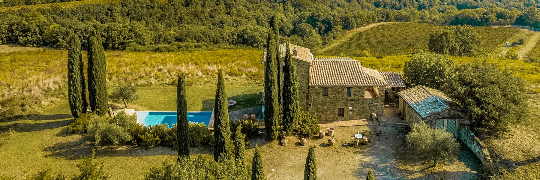 Rustic Country House with Pool in Montalcino, Tuscany