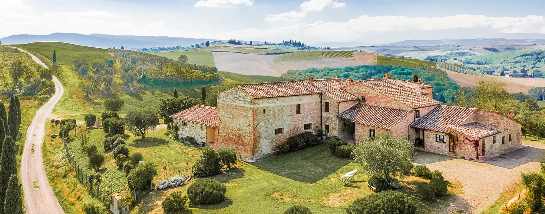 Tuscan Country House with Land in Montalcino