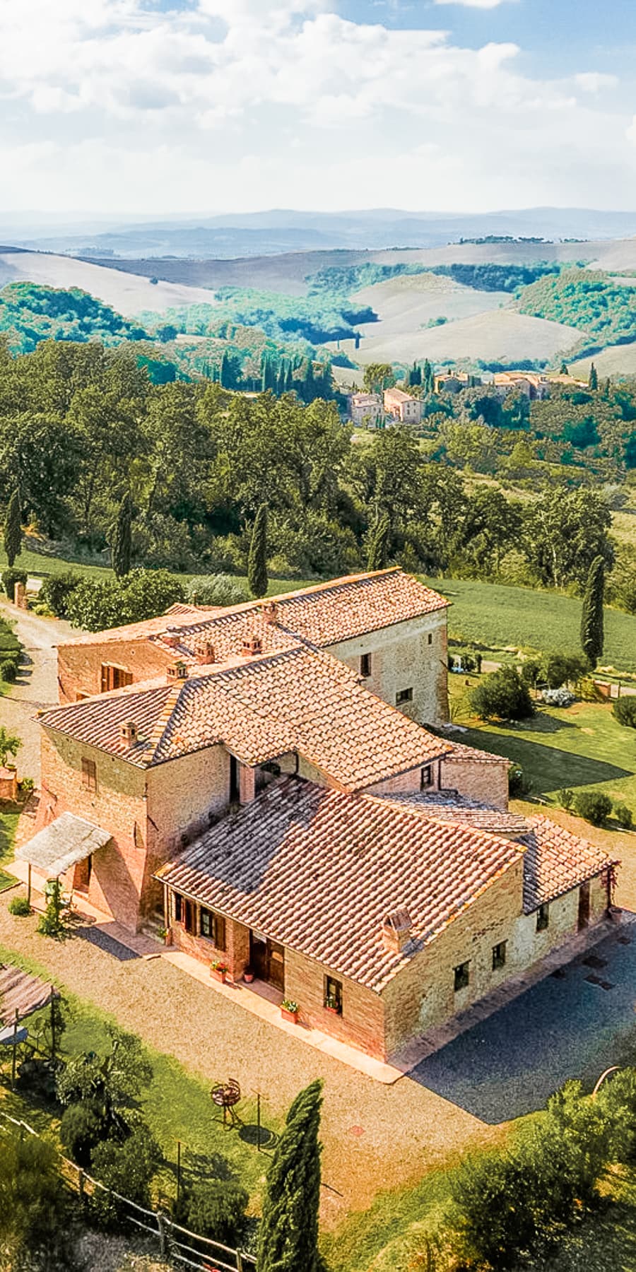 Tuscan Country House with Land in Montalcino
