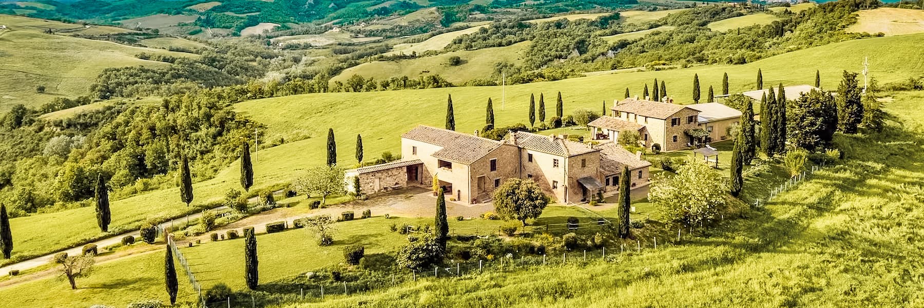 Tuscan Country House with Land in Montalcino