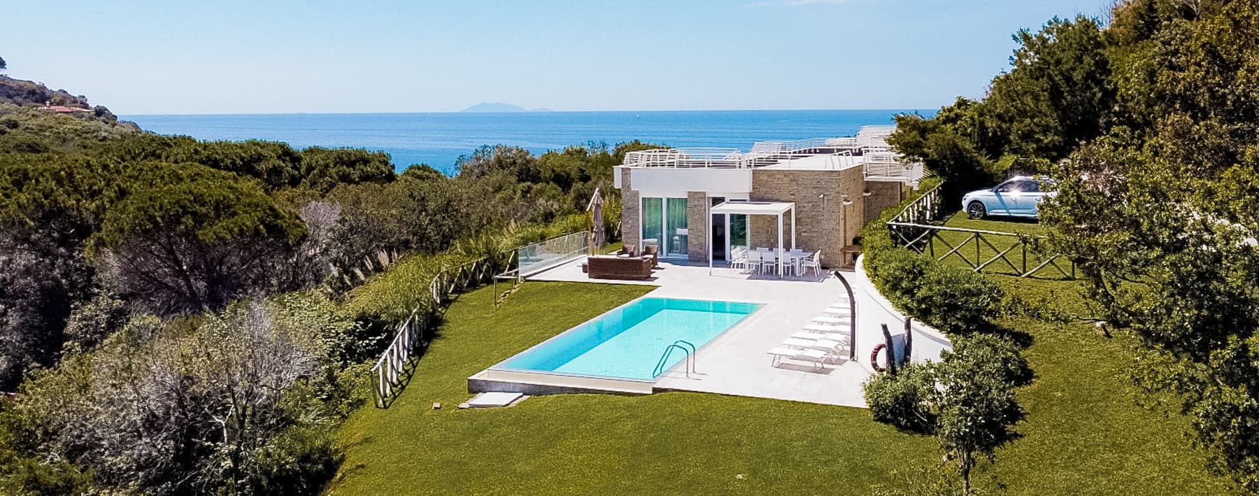 Luxury Villa with Sea View in Castiglione della Pescaia