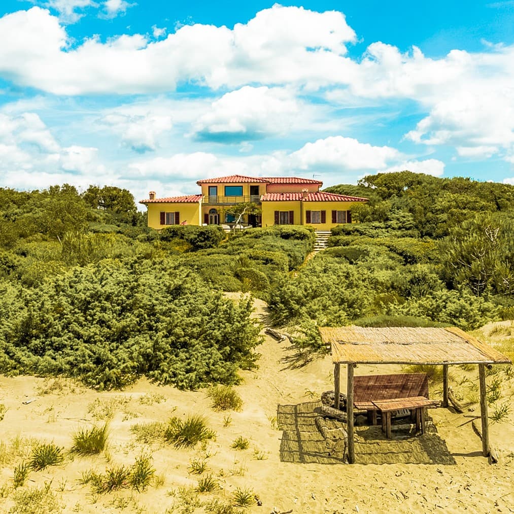 Villa esclusiva sulla spiaggia a Castiglione della Pescaia