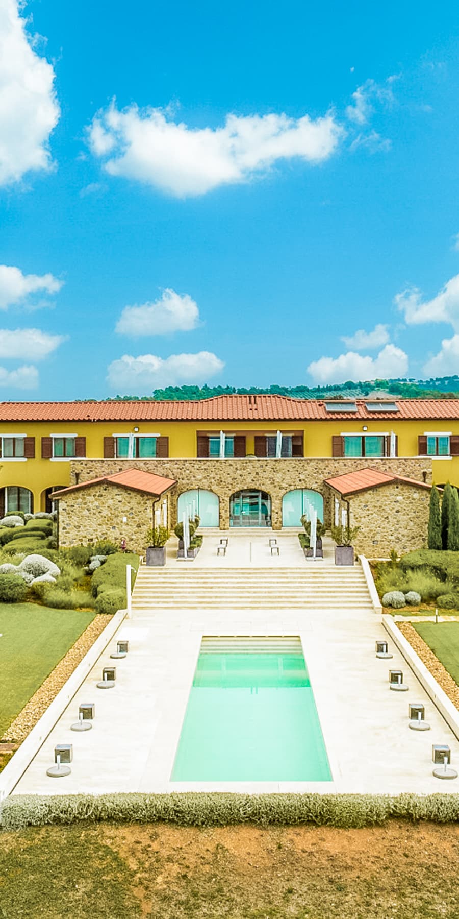 Casale panoramico in Toscana, vista mare Argentario