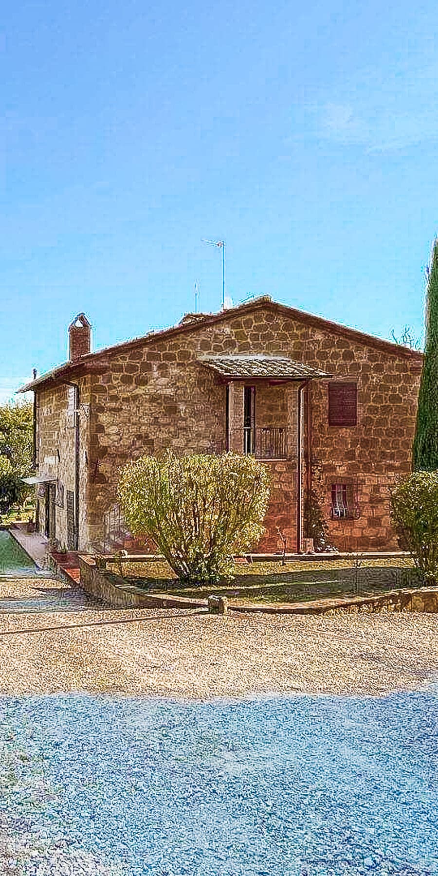 Rustico - Casale with Olive Grove in Pienza