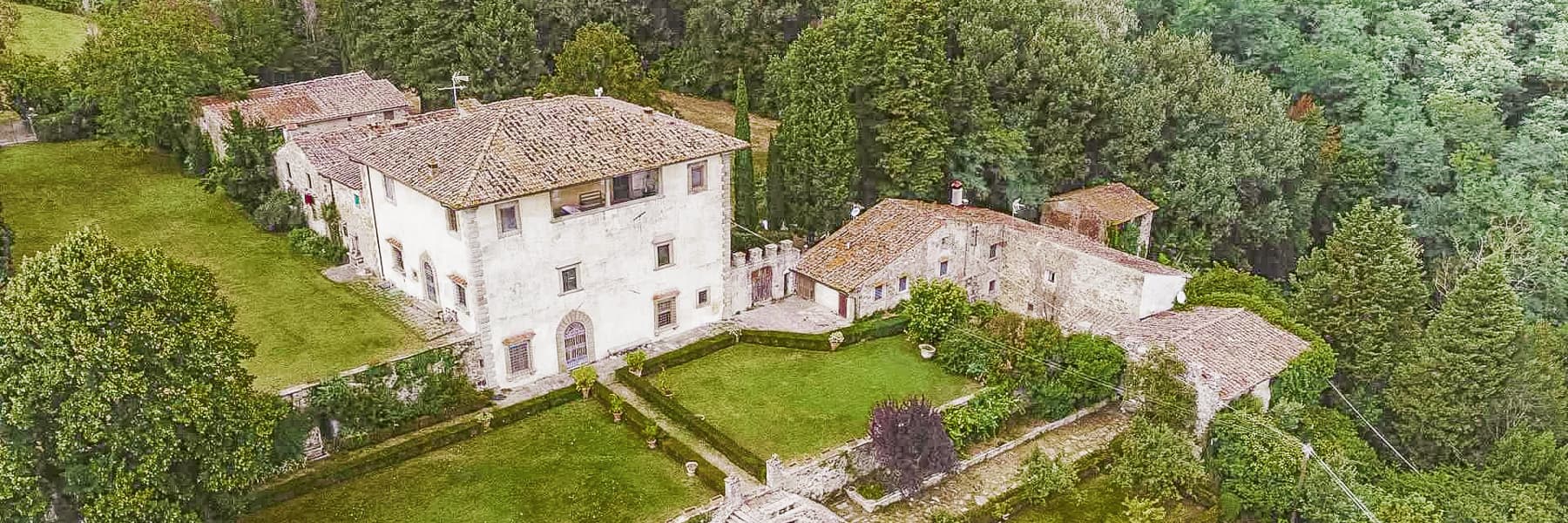 Majestic 16th-Century Villa in Pontassieve, Tuscany