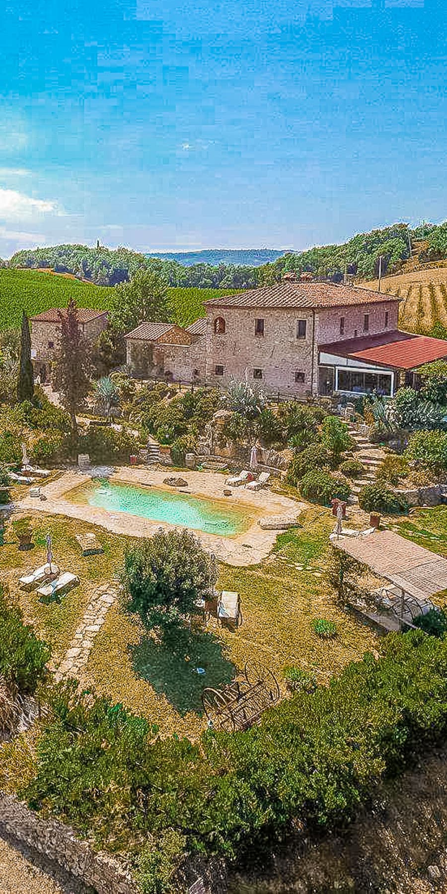 Rustic Country House with Pool in Tuscany, Rapolano Terme