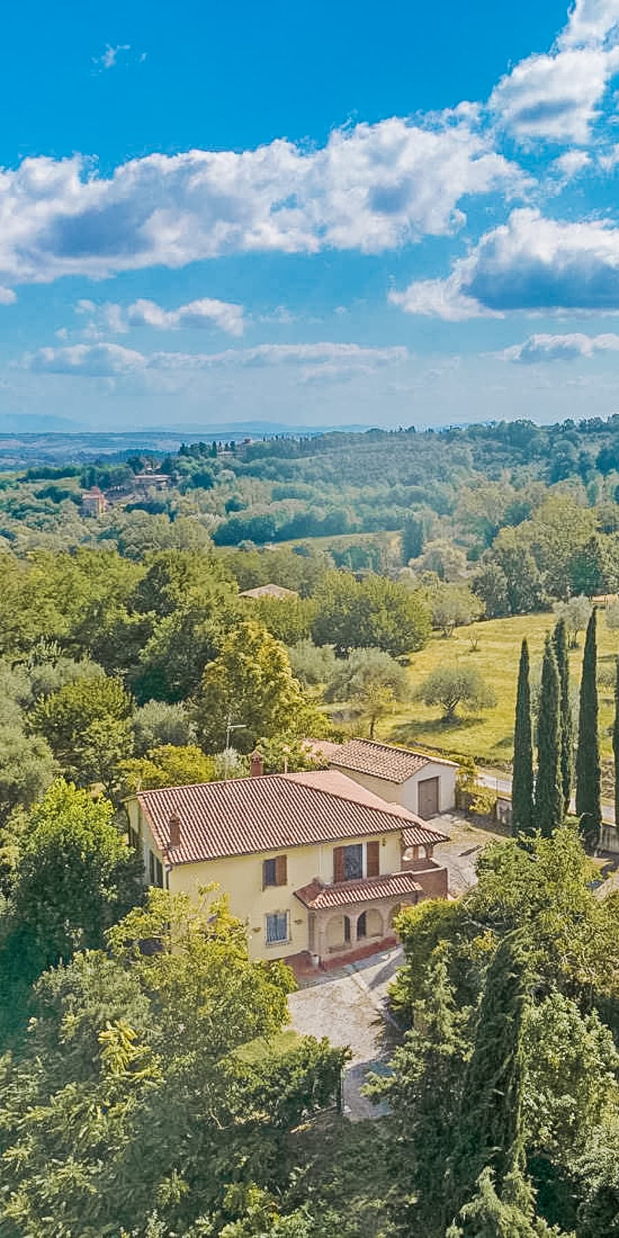 Villa with Panoramic Views in Montepulciano