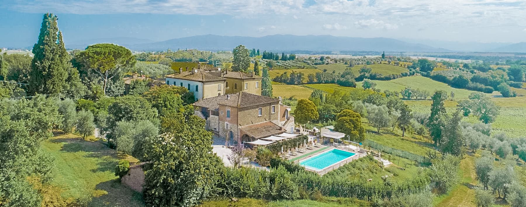 Rustico - Casale in Marciano della Chiana, Pool & Garden