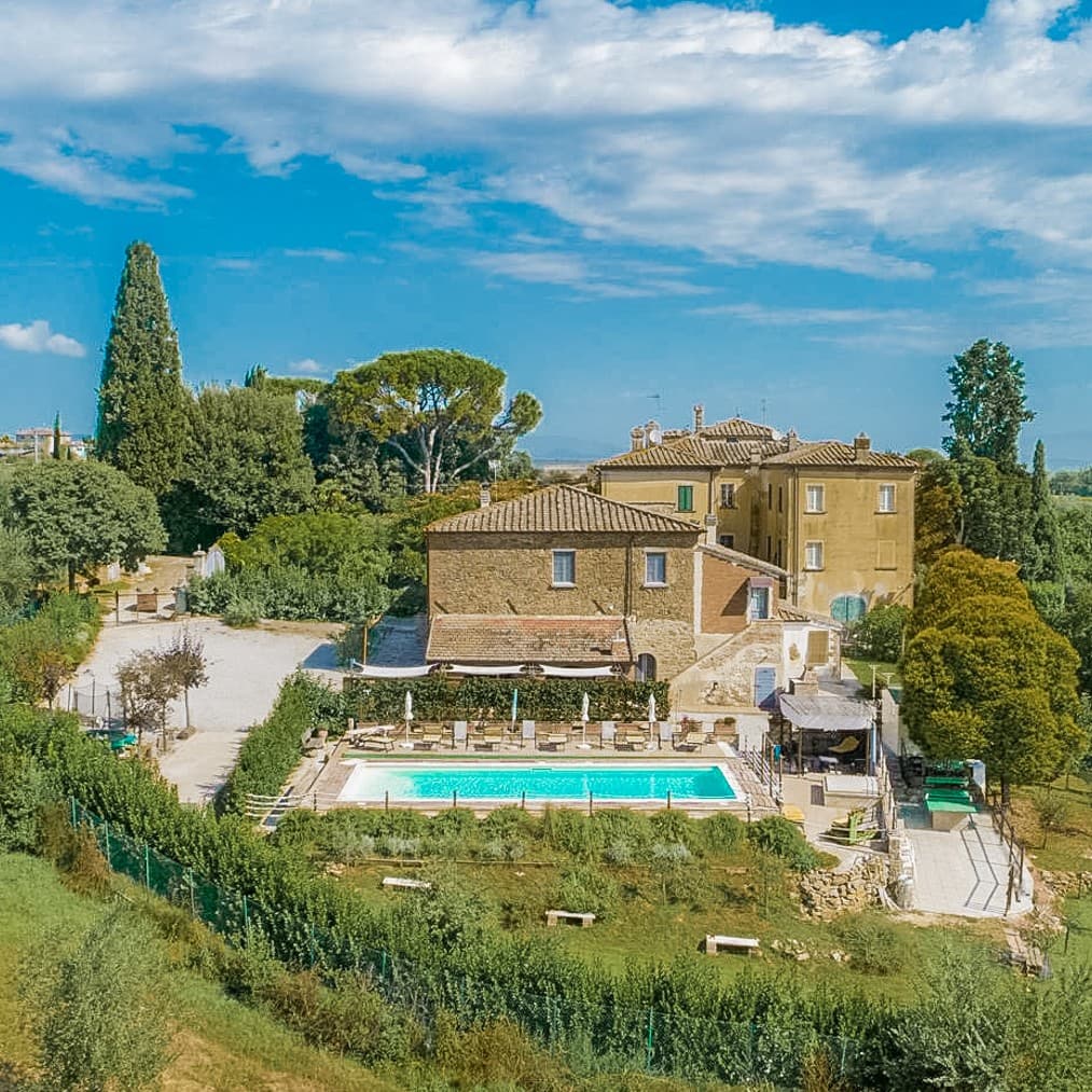 Rustico - Casale in Marciano della Chiana, Pool & Garden