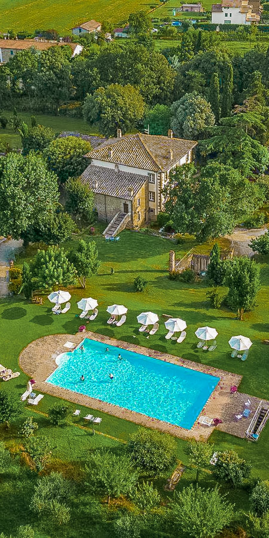 Villa with Pool and Park in Historic Cortona