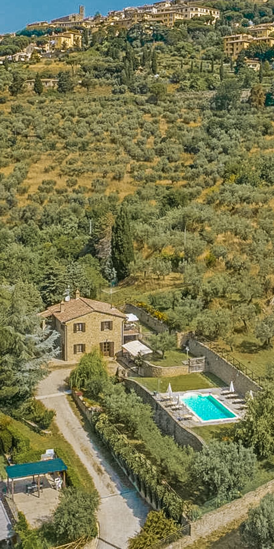 Casale con Piscina nel Cuore della Toscana, a Cortona