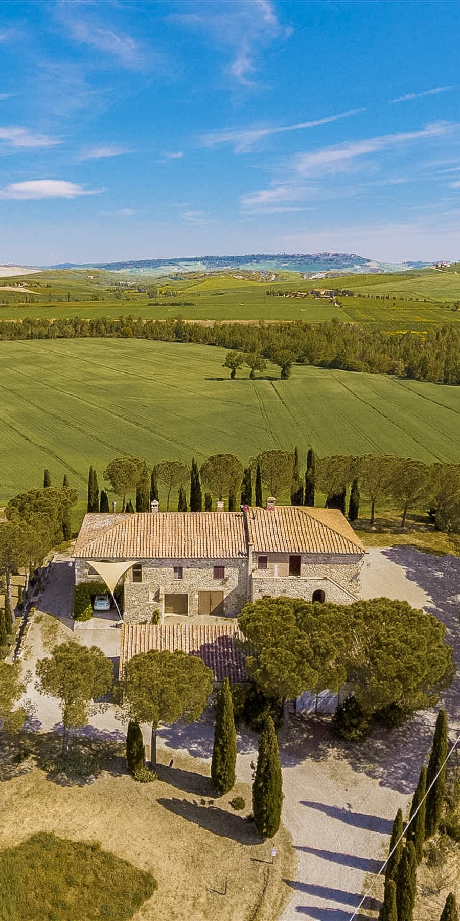 Rustic Country House in Tuscany's Val d'Orcia