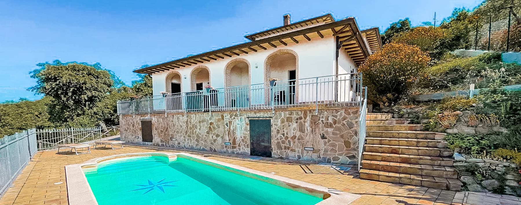 Villa con Vista Lago Trasimeno a Lisciano Niccone