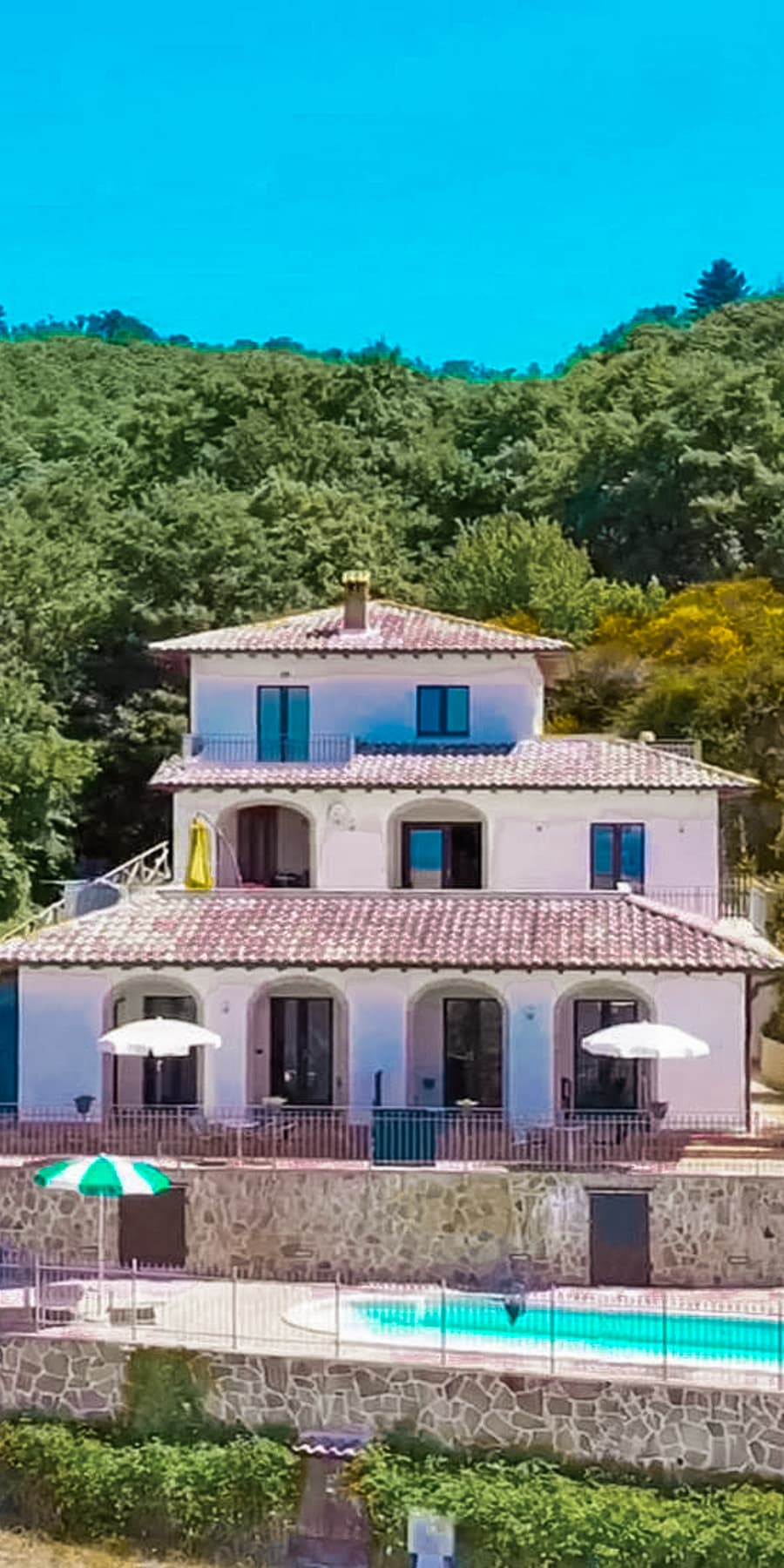 Villa con Vista Lago Trasimeno a Lisciano Niccone