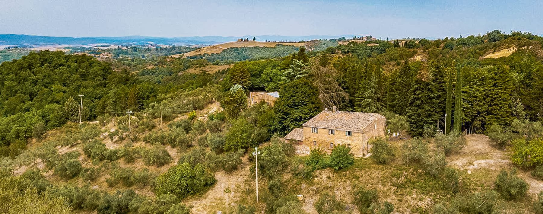 Rustic Country House in Asciano, Tuscany