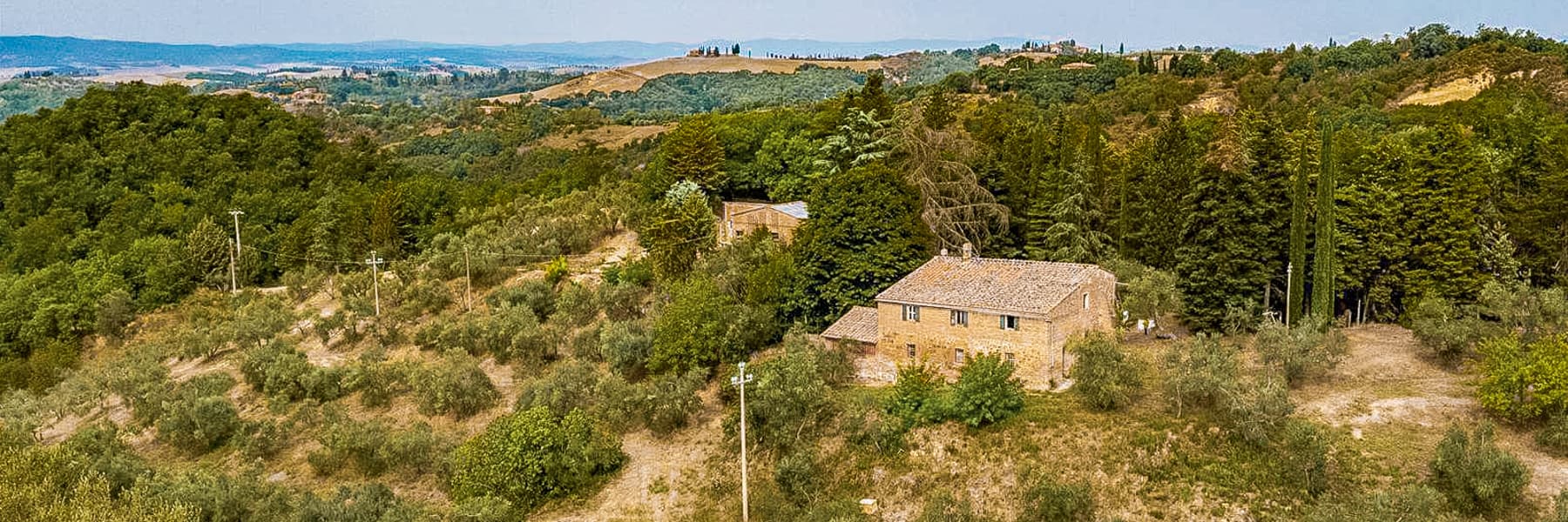 Rustic Country House in Asciano, Tuscany