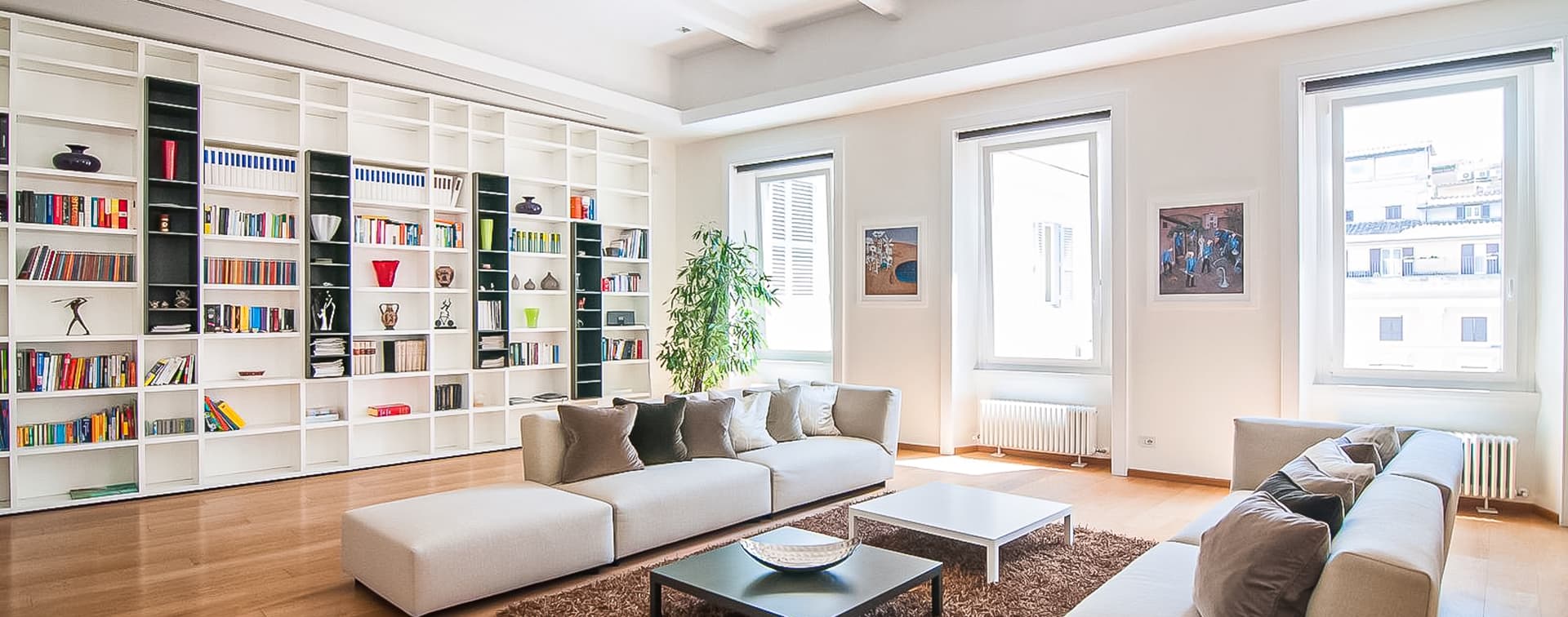 Loft with Terrace Overlooking Rome's Historic Center