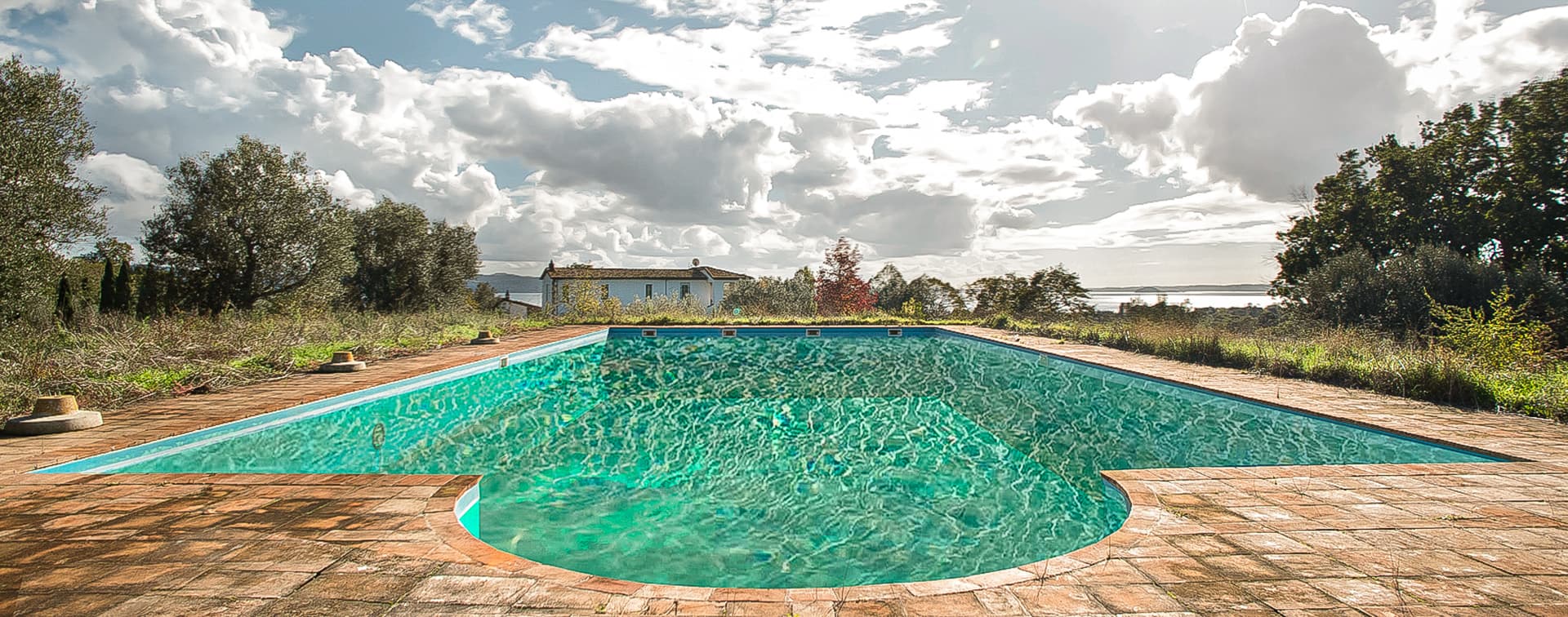 Rustic Country House with Lake View in Bolsena