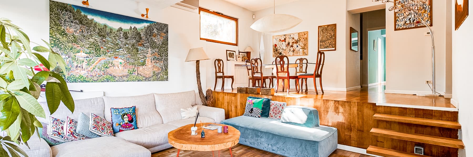 Spacious Apartment with Garden in Rome