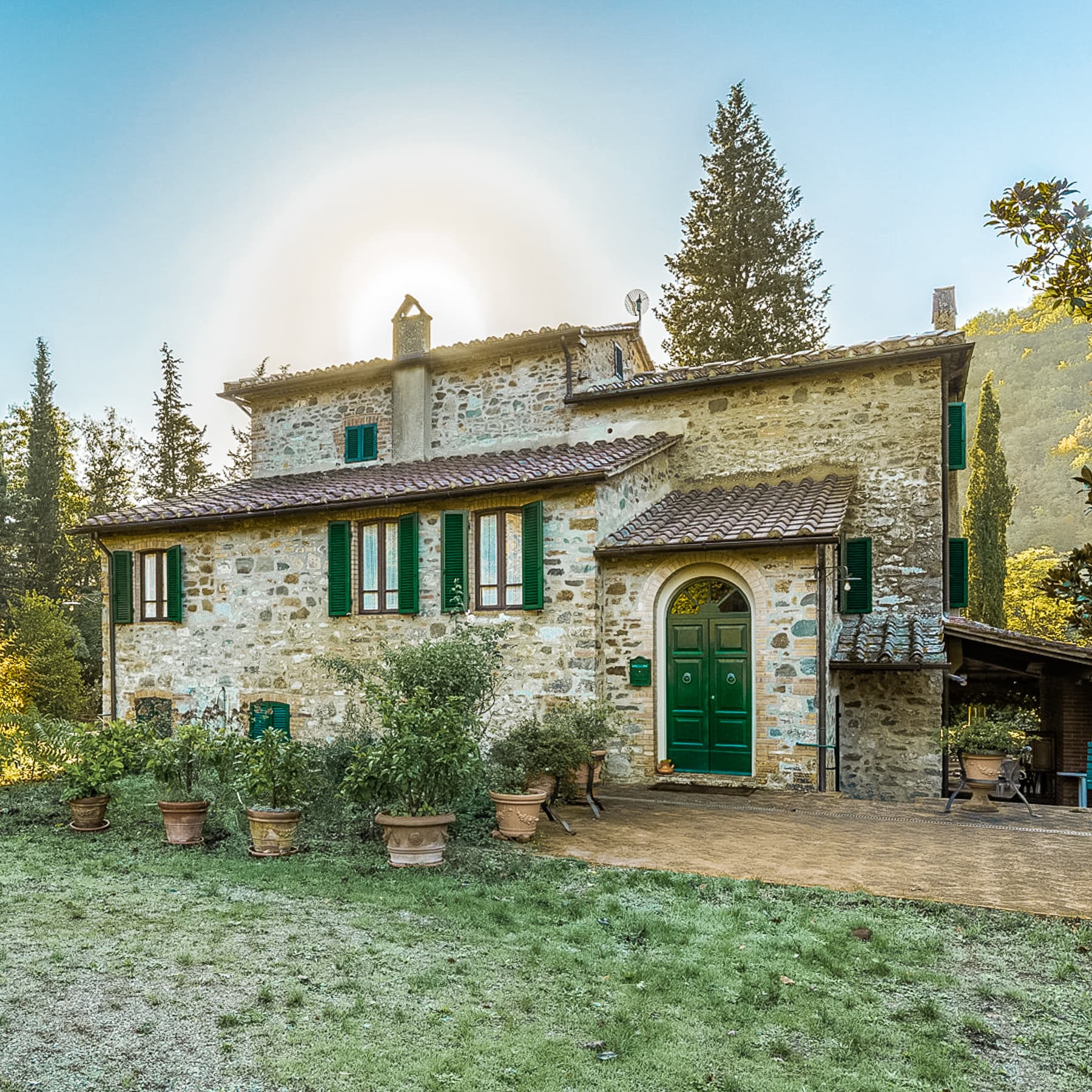 Rustic Country House in Gaiole, Tuscany with Vineyard