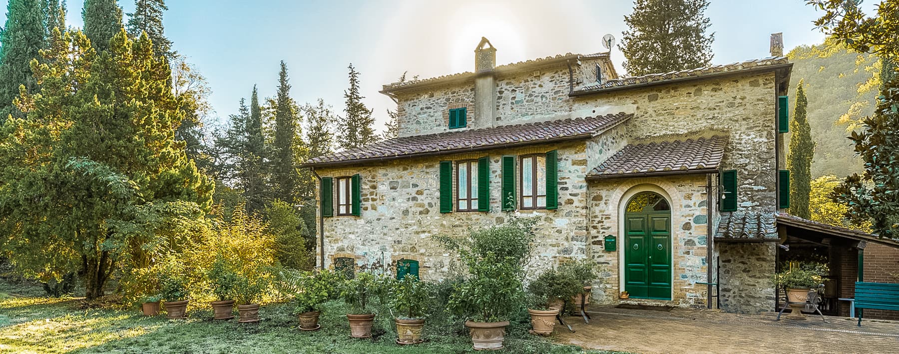 Rustic Country House in Gaiole, Tuscany with Vineyard