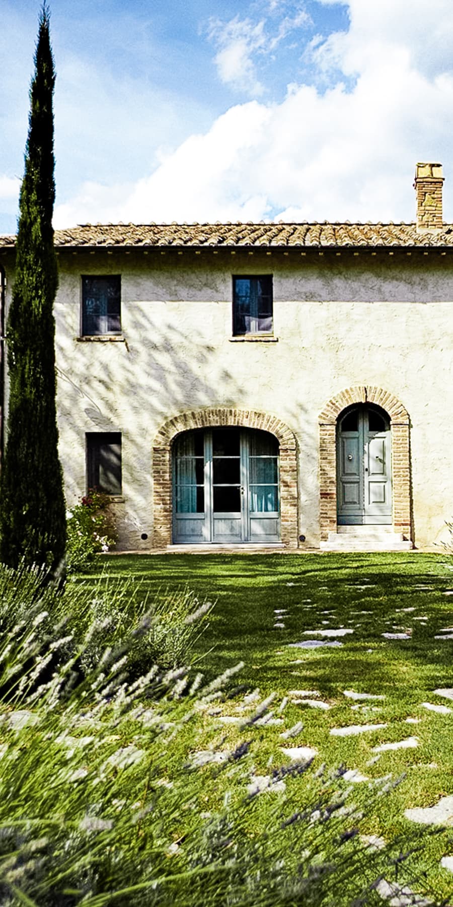 Casale con piscina a Cetona, vista panoramica Toscana