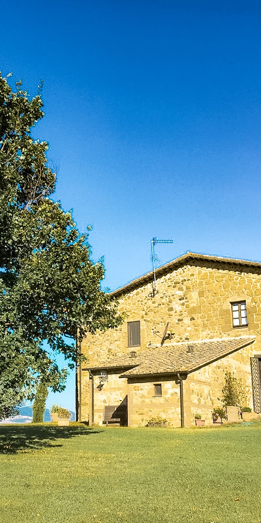 Casale panoramico con piscina a San Casciano dei Bagni