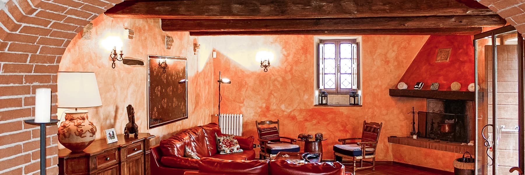 Casale panoramico con piscina a San Casciano dei Bagni