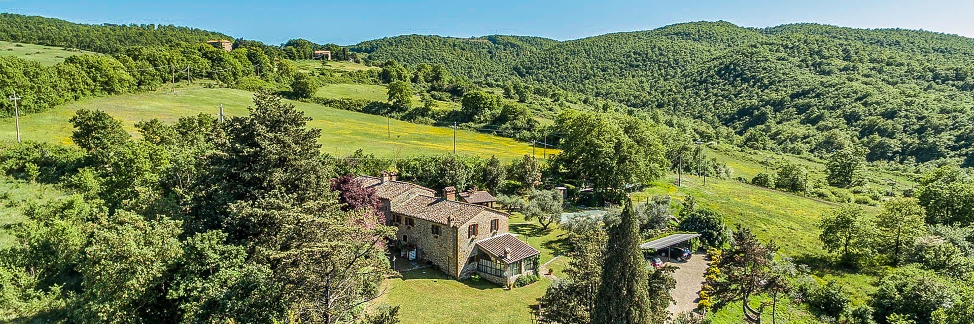 Casale panoramico in Umbria, Passignano sul Trasimeno