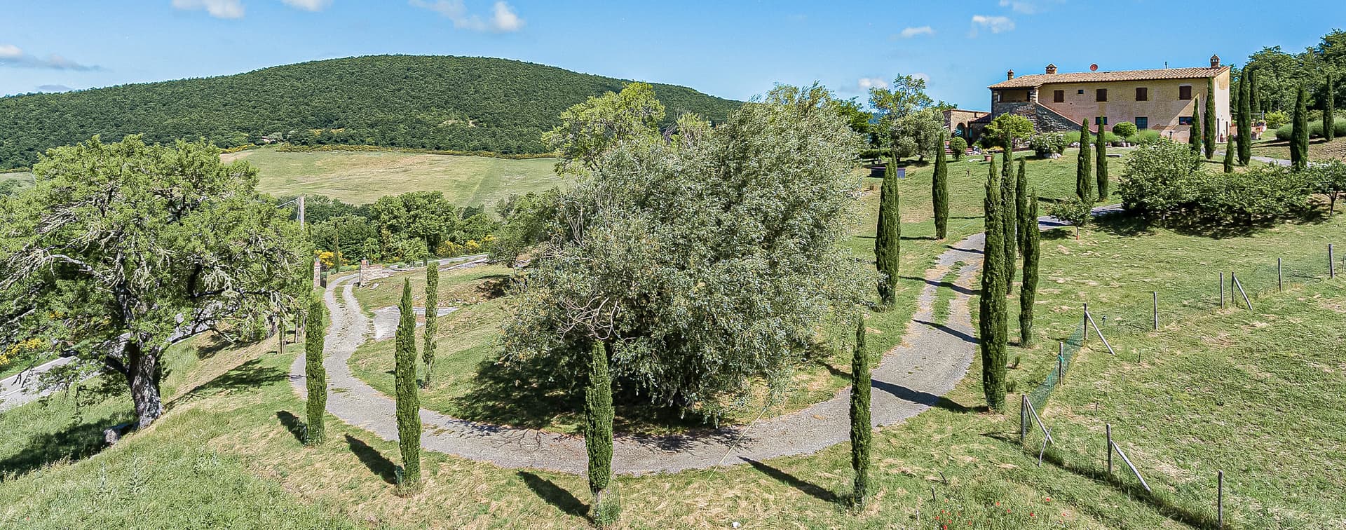 Casale panoramico in Val d'Orcia, vicino a Sarteano