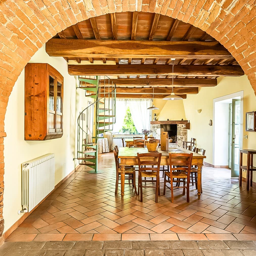 Casale con vista sulla Val d'Orcia, Toscana