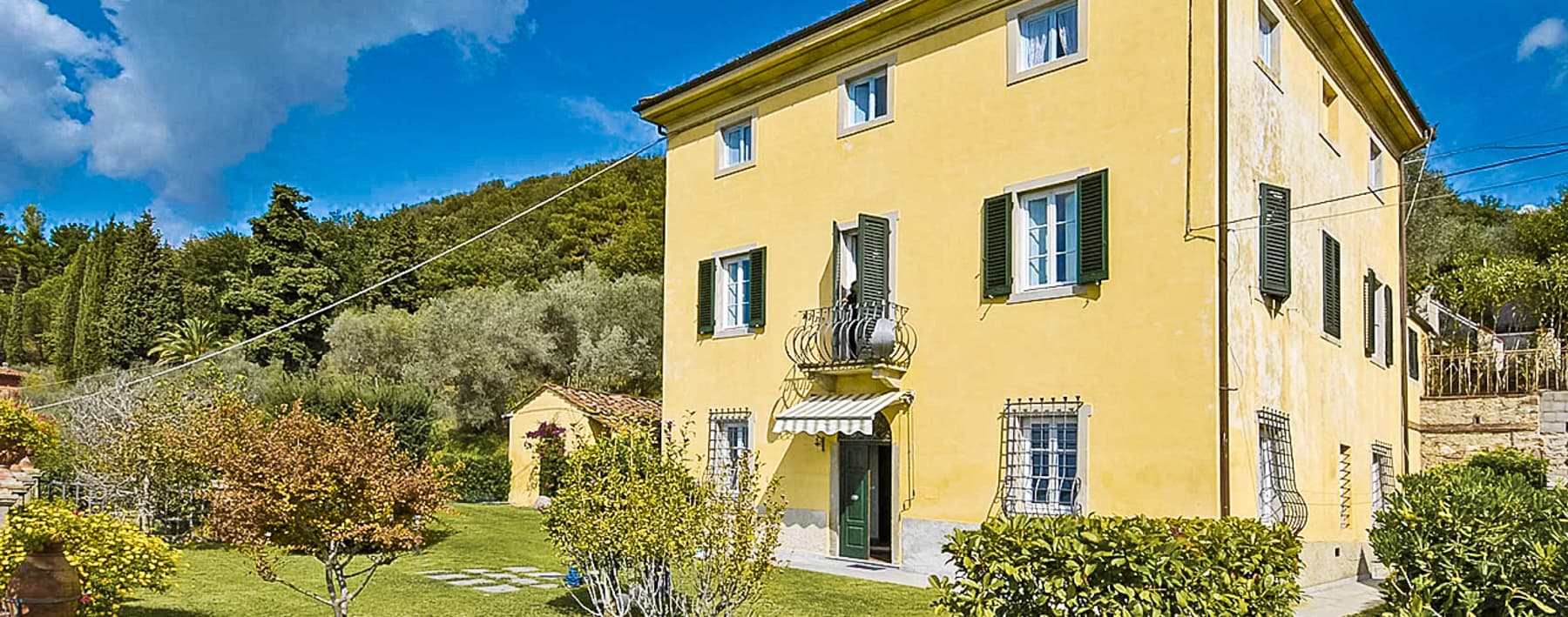 Historic Villa with Lake View in Tuscany's Versilia