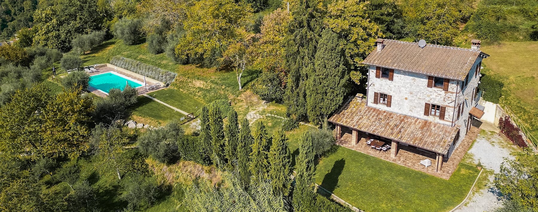 Rustic Country House with Pool in Tuscany, Pescaglia